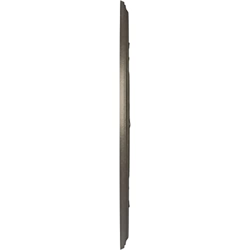 Ekena Millwork CMP19BADST Baltimore Thermoformed PVC Ceiling Medallion (Fits Canopies up to 7 3/4"), 19"OD x 3 1/2"ID x 1"P, Universal Aged Metallic Weathered Steel by Ekena Millwork - Image 3