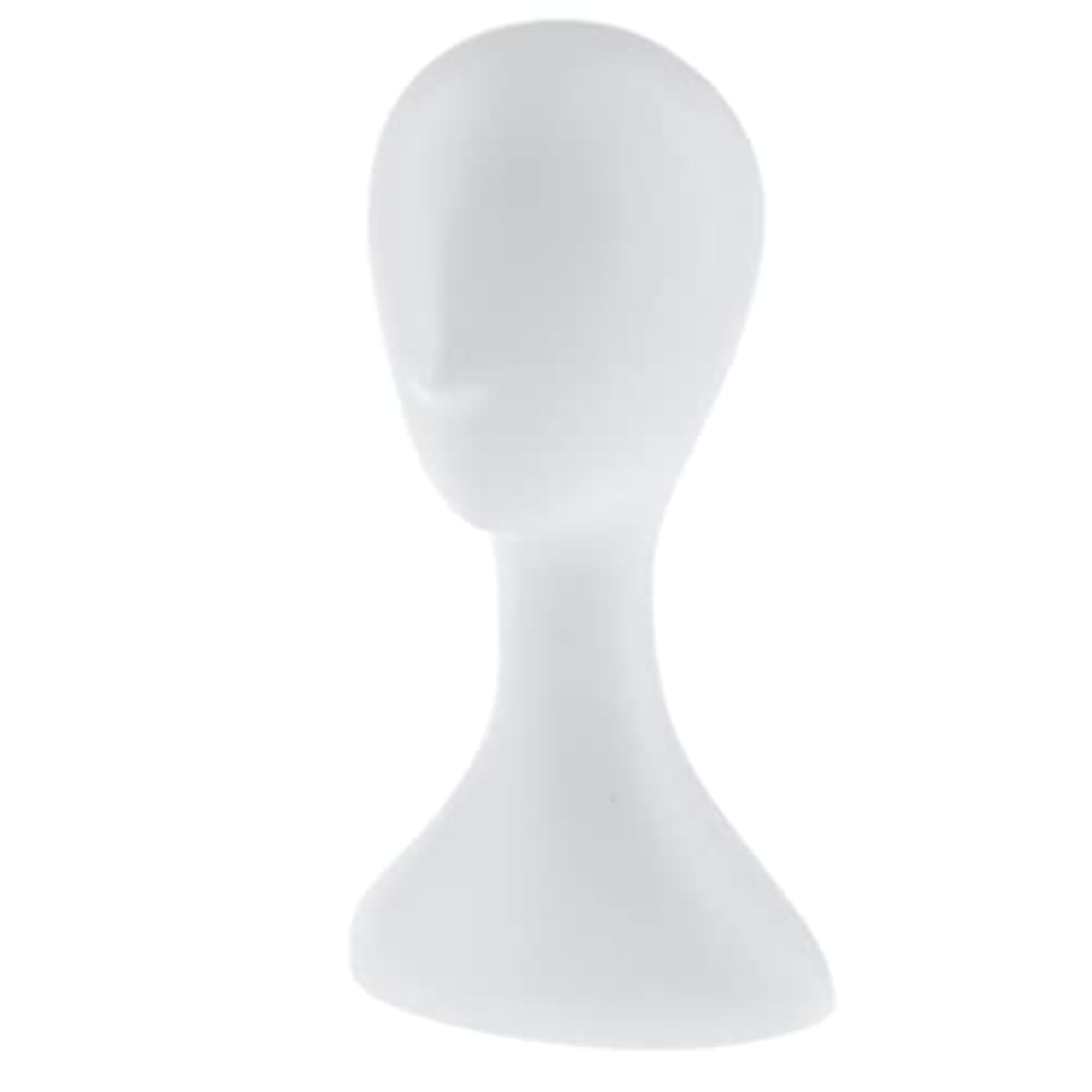 4x White Mannequin Head Display Stand for Wigs and Hats
