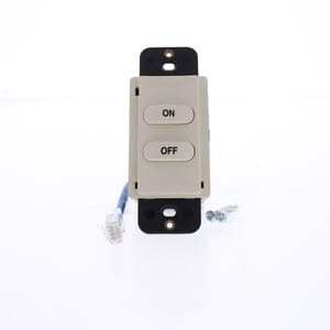 #US Lt Almond Load Logic Room Controller Switch ON/Off UTP RJ45 RCSNFLA