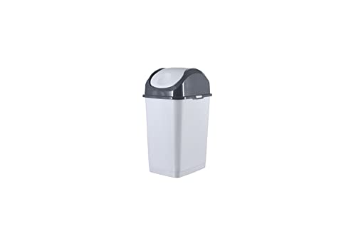 Superio mini caneca de basura de plástico 1.25 gal miniatura 6