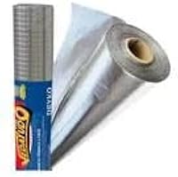 MANTA TERMICA DUPLA FACE PARA TELHADO COM 50M2 IMPERMEAVÉL , ROLO ISOLANTE SOBRE TELHADO DRYKOFOIL