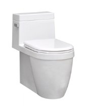 Icera One Piece Elongated Toilet W/ Skirted Trapway Muse C-6190.00 Toilet