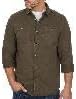 Coleman Men's Stretch Twill Workwear Long Sleeve Button-Down Shirt with Metal Buttons - Image 3