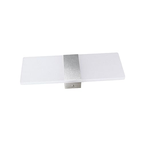 Lámpara de pared LED de diseño elegante en acrílico blanco y acabado minimalista de alta calidad