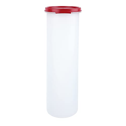 Image of Cutting EDGE Smart Slim Storage Airtight Container-Red,Set of 4 | Plastic material, size - 1.1L+585ml+2x250ml , pantry organization, pulses storage, grains storage, kitchen Storage