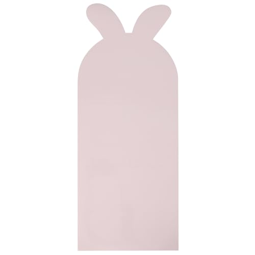 Sticker effaçable à sec tableau blanc lapin rose rose clair 101x41 cm ULTECHNOVO