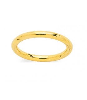 Alliance Mariage Or Jaune 18 carats bague élégante à porter au quotidien