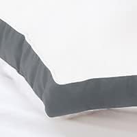 Miniatura 8 de Utopia Bedding - Juego de 2 almohadas para dormir tamaño king (color gris), diseño con calidad de hotel, refrescante y reforzado para dormir de