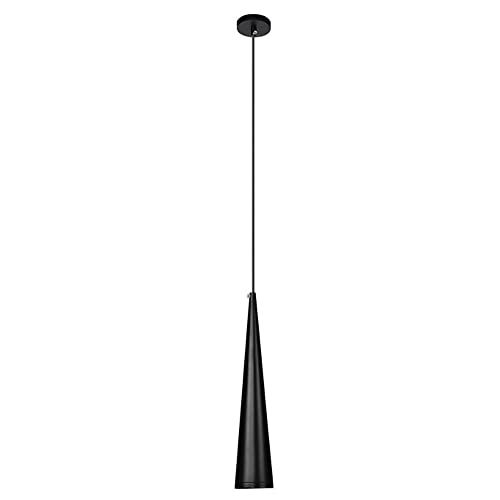 Iluminación colgante de cono LED moderna para isla cocina y techo