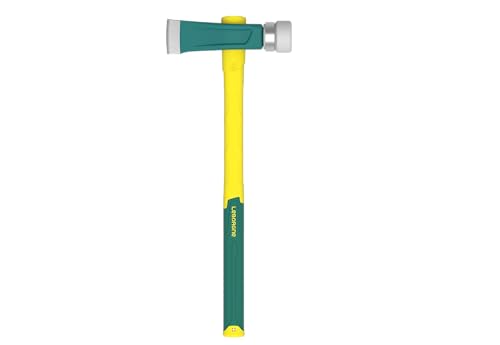 Mini-Merlin Sécuri-T 1,3 kg – Hache fendeuse 3-en-1 – Surface de Frappe Anti-éclats – Manche Novagrip – refente bûches Jusqu’à 50 cm