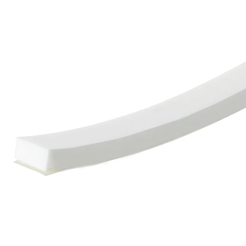 M-D Building Products 02758 1/4 in. x 1/2 in. x 17 ft. White Foam Window Seal for Medium Gaps