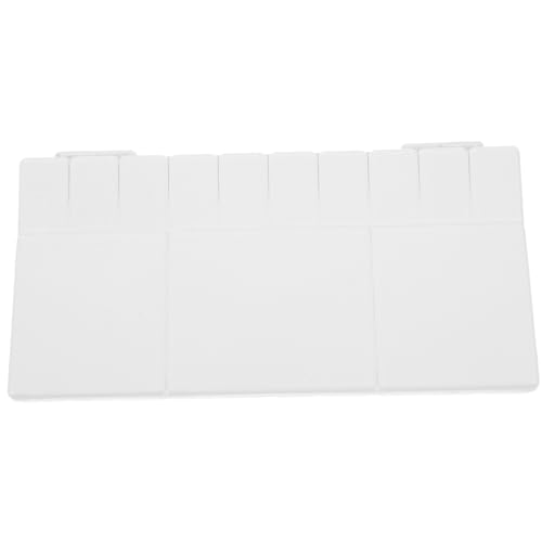 Operitacx Box Acrylic Paint Palette Mixing Painting Tray Compartments Color Cases Color Mixed Plate Watercolor Case for Artist Student Pigment Holder Empty Watercolor Plates Watercolor Trays