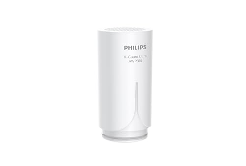 Philips Water Cartucho De Filtro Ontap Awp315 10, Ultrafiltración, Capacidad De Filtración De 1200 L, Reduce Cloro, Plomo, Microplásticos, Bacterias Y Mejora El Sabor Del Agua