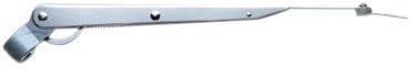 AFI 33037A Deluxe Stainless Steel Adjustable Marine Wiper Arm for AFI 2000 and MRV Motors (17 to 22, Black) by AFI By Wire N Cable