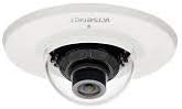 Hanwha Techwin XND-8020F 5MP Indoor Flush Mount Compact Network Dome Camera, 3.7mm Fixed Lens, RJ45 Connection