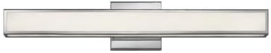 Hinkley Alto 24" Integrated LED 29W Bathroom Vanity Light Fixture, Chrome