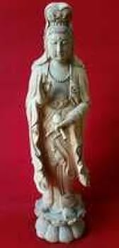 骨董　木製　仏像　アンティーク Amazon.co.jp: 樟の木製女仏像 (樟の木 女仏像 木彫り 木彫 仏像彫刻