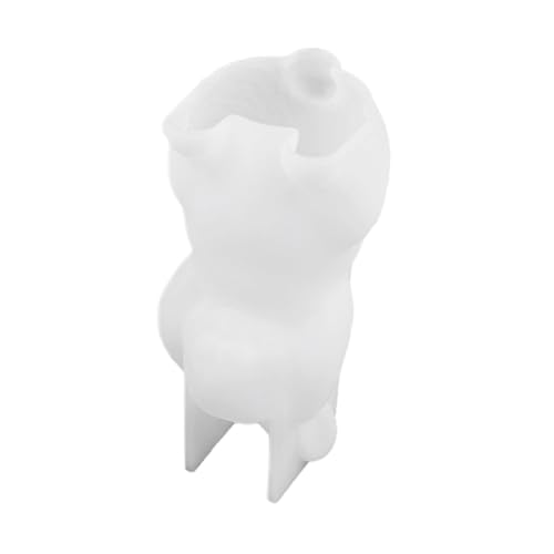 Molde de silicona de conejito, molde de estatua de conejo - Molde de fundición de silicona con figura de conejito de Pascua,Moldeo de yeso para principiantes, molde de fundición para chocolate y postr
