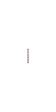 18 in. Professional Pot Rack Heavy Chain in Copper - Set of 4