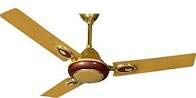 Roy ELECTRONIC1 390 RPM HIGH Speed 1200MM Sweep BEE Approved 5 Star Ceiling Fan- Brown (Pack of 3)