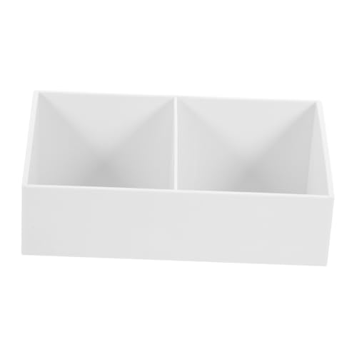 SHOWERORO Robust Plastic Tea Bag Storage Box Station Accessories Countertop Sugar Packet Container Hotel Office