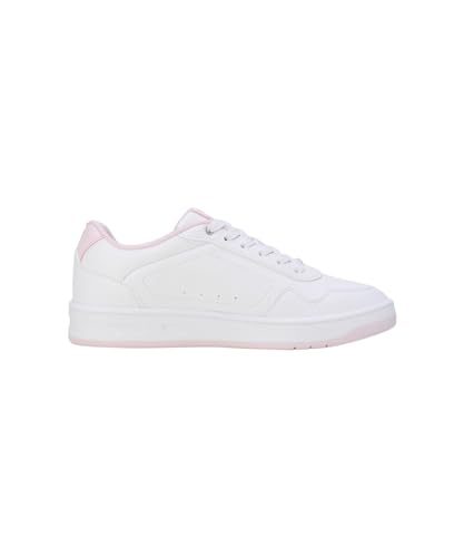 PUMA PUMA(プーマ) Women's Sneakers, 24 Spring Summer Colors Puma White/Whisp of Pink/Puma Silver (04), 22.0 cm