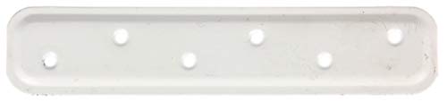 Platine d'assemblage kit de 20 plaques de jonction blanches pour bois 180x40 - 2