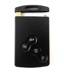 Carte, telecommande Auto pour Clio 4, Captur à Programmer, fréquence 433mhz, Puce pcf7953 Compatible Main Libre