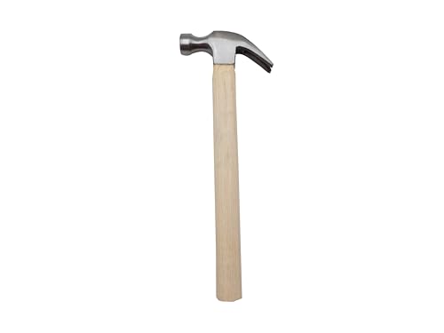 Martillo de garra con cabeza de 250G y mango de madera. Ligero para un manejo cómodo y preciso, pero a su vez, robusto. Herramientas taller mecánico. Martillo pequeño. Hammer. Martillos.