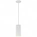 Access Lighting - HI Access 29001LEDDLP-MWH Transitional LED Pendant from Pilson Collection Finish, Matte White