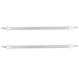 NIYANGLE 2 piezas Tubo Calefactor de Repuesto de Cuarzo para Calefactor Eléctrico de Patio Calentamiento Rápido y Alta Fiabilidad Compatible con Calefactores Enchufables