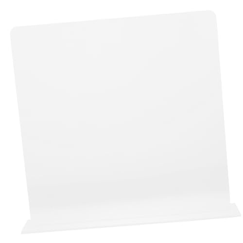 OFFSCH Transparent Acrylic Shelf Dividers Multi Function Closet Separator for Shoes Towels and Books for Organizing Kitchen Cabinets Bathroom Racks and More