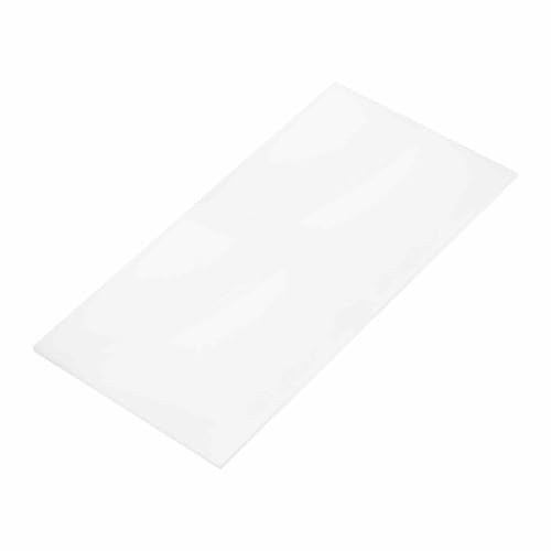 Image of DMiotech 12 x 24 x 1 /4 Inch Plastic UHMW Sheets, Ultra High Molecular Weight Polyethylene, Opaque White Polyethylene Board for Automotive, Chemical, Manufacturing, DIY Home Kitchen