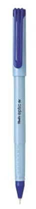 Montex Optic Ballpoint Pen For Students,Blue ink,Pack of 10