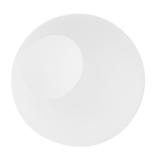 Ipetboom Pantalla Lámpara Bola de Vidrio Opal Mate Recambio Globos Lámparas Colgantes y Apliques Diseño Minimalista Elegante para Salón y Dormitorio