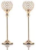 VINCIGANT Votive Candle Holders Pack of 2 for Modern Anniversary Celebration Halloween Wedding Coffee Table Decorative Centerpieces
