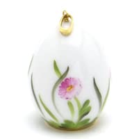 Amazon.co.jp: ヘレンド(Herend) ペンダントトップ(15250) 卵形(DAISY