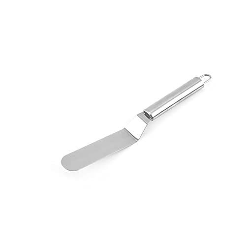 Stainless Steel Angled Cake Icing Spatula, Offset Spatula Icing Tool for Cupcake Cakes Decorating Smoothing Icing, Frosting Pastries