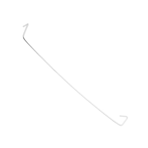 sparefixd Barra de retención de metal para estante de botellas para refrigerador y congelador IKEA