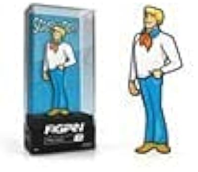 FiGPiN Scooby-Doo Fred Jones Classic 3-Inch Enamel Pin (721)