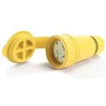 WOODHEAD 29W47 125VAC, 2 Poles, 3 Wires, 30A, Single Receptacle, WATERTITE Connector