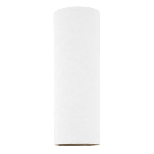 Creatology White Paper Roll Tubes – Craft Tubes for DIY Projects, Spyglasses & Mini Car Tunnels, 1.57' x 4.45', 24 Pack