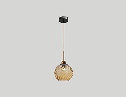 Luminaire suspendu en verre et lustres décoratifs de luxe pour chambre