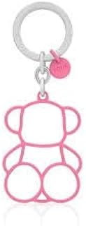 Llavero oso Silhouette Bold Bear en color rosa