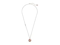 Guess Basic Floral Ball Pendant Necklace, Long, Metal