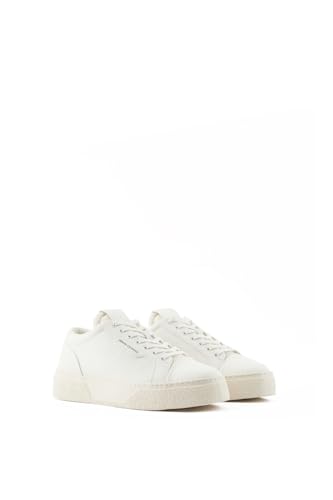 Armani Exchange Men's Classic Lion Clean Sneaker2