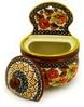 Polmedia Polish Pottery Wall Jar UNIKAT - Autumn Glow Pattern Handmade in Boleslawiec Poland + Certificate of Authenticity