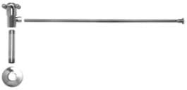 Mountain Plumbing MT4800X-NL-CPB Polished Chrome Universal Toilet Supply Kit - Angle