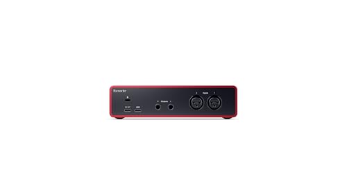 Image of Focusrite Scarlett 2i2 Studio 4th Gen USB Audio Interface Bundle for the Songwriter with Condenser Microphone and Headphones for Recording, Streaming, and Podcasting