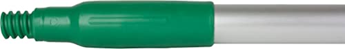 Image of SPARTA 40246EC09 Aluminum Broom Handle, Mop Handle, Replacement Handle With Acme Threaded Tip For Commercial Cleaning, 30 Inches, Green